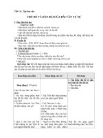 CHỦ ĐỀ VÀ DÀN BÀI CỦA BÀI VĂN TỰ SỰ