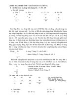 SKKN: THỰC HIỆN TÍNH VÀ GIẢI TOÁN CÓ LỜI VĂN