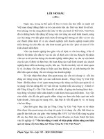 Vốn lưu động và một số biện pháp nhằm nâng cao hiệu quả sử dụng vốn lưu động tại Tổng Công Ty Chè Việt Nam