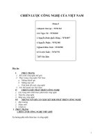 chiến lược công nghệ của việt nam