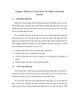 NHỮNG lý LUẬN CHUNG về CHIẾN lược KINH DOANH 