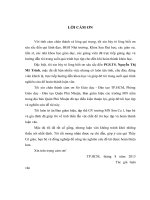 Một số biện pháp quản lý công tác chăm sóc sức khỏe cho trẻ ở các trường Mầm non quận Phú Nhuận, Thành phố Hồ Chí Minh