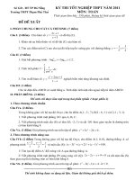 De tham khao thi TN THPT