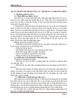 QUẢN TRỊ RỦI RO TRONG ĐẦU TƯ: NỘI DUNG VÀ PHƯƠNG PHÁP