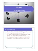 bai giang ki thuat do nganh dien