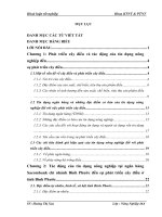 Đánh giá tác động của hoạt động tín dụng nông nghiệp tại ngân hàng Sài Gòn Thương Tín (Sacombank) chi nhánh Bình Phước đối với việc phát triển cây điều trên địa bàn tỉnh Bình Phước