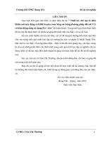 Thiết kế, chế tạo tủ điều khiển mở máy động cơ kđb ba pha rotor lồng sóc bằng phương pháp đổi nối y∆ có hãm động năng sử dụng PLC zen