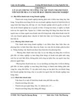 KẾ TOÁN THANH TOÁN đối với NGƯỜI MUA và NGƯỜI bán tại CÔNG TY cổ PHẦN đầu tư PHÁT TRIỂN NAM DƯƠNG  