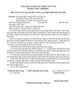 Đơn xin đi học nâng cao