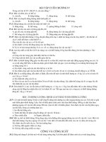 Ôn tập học kì 2  Lý 10