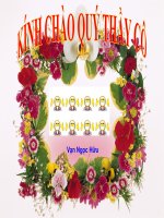 Mẫu trắc nghiệm (power point)