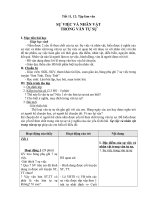 SỰ VIỆC VÀ NHÂN VẬT TRONG VĂN TỰ SỰ