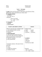 Unit 5:    My School.