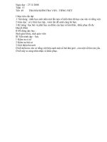 Giáo án Ngữ văn 7 tuần 13