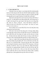 PHƯƠNG PHÁP TẬP LUYỆN ĐỘI ĐIỀN KINH Ở TRƯƠNG TH