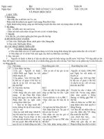 Giáo án Ngữ văn 7 tuần 30