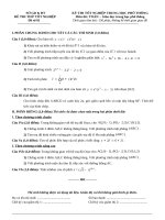 Tong hop de thi thu tot nghiep