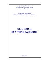 giáo trình cây trồng đại cương