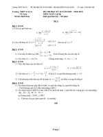 ĐỀ THI HỌC KỲ II Toan 11 (CB)
