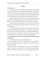 Đề cương dự án đầu tư xây dựng nhà máy dệt nhuộm mã châu