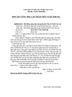 ĐƠN XIN NÂNG BẬC NÂNG LƯƠNG VƯỢT KHUNG