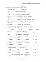 Bai tap phu dao AV7  HK2