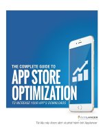 App store optimization