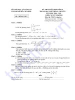 Đề thi đ/án chuyên tp HCM 10 11