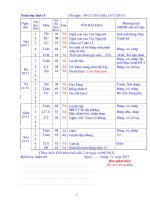 Giáo án lớp 3 tuần 13 CKT+ KNS 2015  2016