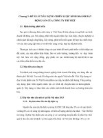 ĐỀ XUẤT xây DỰNG CHIẾN lược KINH DOANH bất ĐỘNG sản của CÔNG TY TRÍ VIỆT 