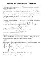 20 bài phụ của KSHS có lời giải