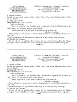 ĐỀ KT VĂN 8 HKII + HDC