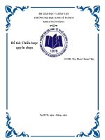Đề tài Chiến lược quyền chọn