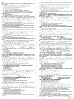 9 đề thi thử tốt nghiệp sinh 2011 có đáp án