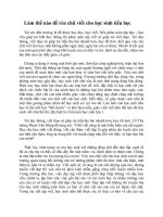 Rèn luyện chữ viết cho học sinh