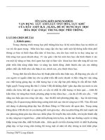 skkn - sắp xếp có hệ thống về lực axit, lực khử, lực oxi hóa của dãy axit hnx và HnXOm