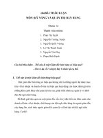 Thế nào là một giám đốc bán hàng có hiệu quả cho ví dụ về 1 công ty hay 1 nhân vật cụ thể 