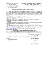 Công văn về việc tập huấn ứng dụng CNTT trong quản lý GD mầm non