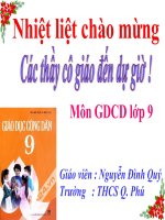 Bài 15. Vi phạm pháp luật và trách nhiệm pháp lý củacông dân