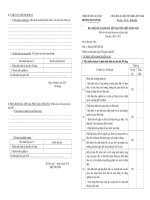 Bản nhận xét, đánh giá, xếp loại viên chức (không dạy lớp)