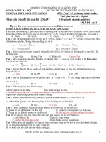 ĐỀ THI THỬ TỐT NGHIỆP LẦN 2 NĂM 2011 + ĐÁP ÁN 654