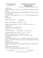 de khao sat lop chon 11( gui lai) chon lop