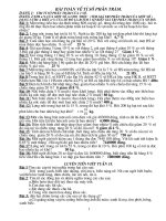 CHUYEN DE VE TÍ SO PHAN TRAM