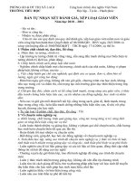 BAN TU DANH GIA XEP LOAI  GIAO VIEN CUOI NAM