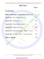 Tài liệu ôn thi THPT quốc gia môn Hóa chuyên đề hóa hữu cơ lớp 11