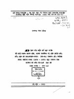 Đánh giá một số đặc điểm và khả năng sinh sản sinh trưởng và sản xuất sữa của đàn bò holstein friz ( cu ba) trong quá trình nuôi thích nghi (19701979) tại trung tâm giống bò sữa hà lan sao đô