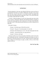 Thiết kế hệ thống xử lý nước cấp sử dụng nguồn nước mặt cho khu dân cư có dân số 13000 người