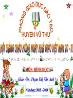 HÌNH học 6 TIẾT 9 vẽ đoạn thẳng cho biết độ dài 