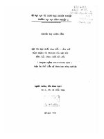 Một vài đặc điểm trao đổi tích lũy năng lượng và protein của lợn nái món cái trong thời kì chữa