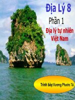Địa lí 8   địa lí tự nhiên Việt Nam